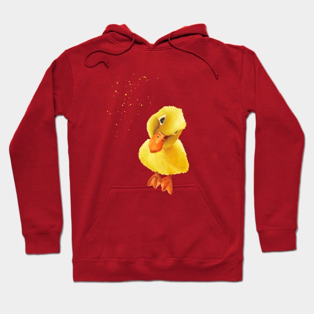 silly duck Hoodie by Nora_Seoudi